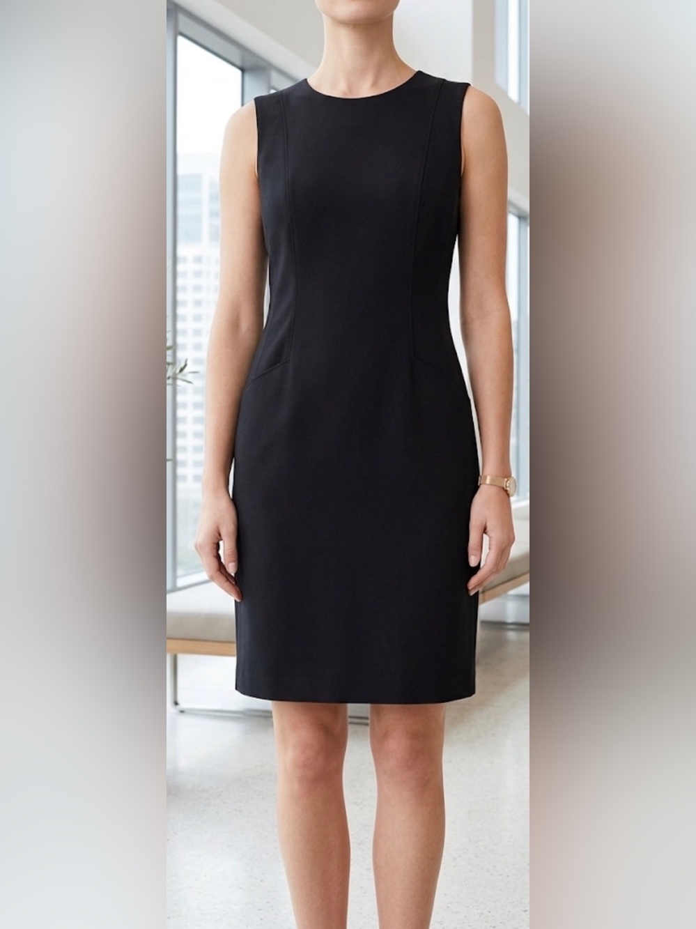 Tessuti Black Sheath Dress